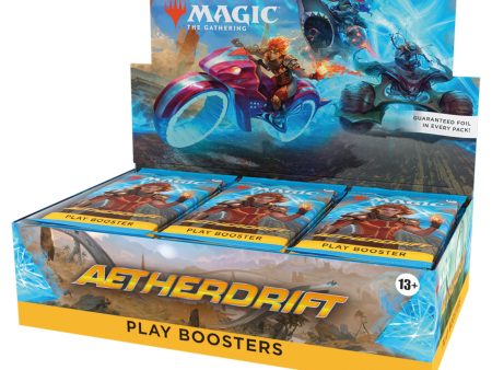 Magic The Gathering: Aetherdrift - Play Booster En Ingles Display Online Hot Sale