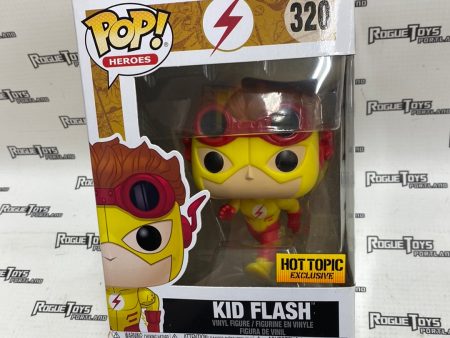 Funko POP! Heroes Kid Flash #320 Hot Topic Exclusive Hot on Sale