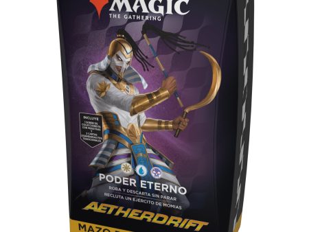 Magic The Gathering: Aetherdrift - Commander Deck En Español Display For Discount