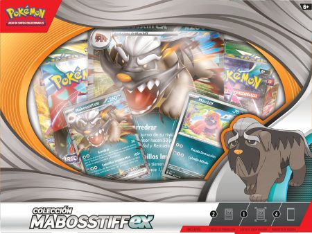 Pokemon TCG Scarlet & Violet: Mabosstiff Ex Box En Español Hot on Sale