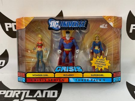 DC Universe Infinite Heroes Crisis Wonder Girl, Superman and Supergirl For Sale