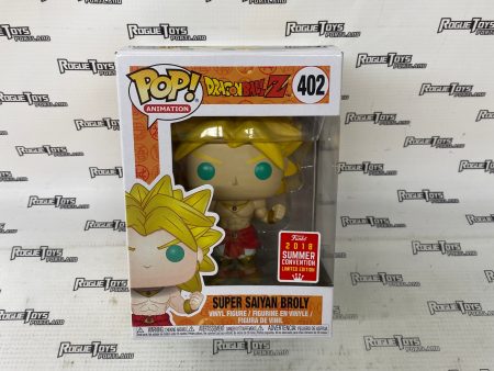 Funko POP! Animation Dragon Ball Z Super Saiyan Broly 2018 Summer Con Exclusive Fashion