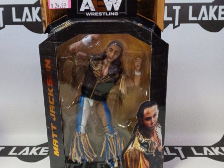 All Elite AEW Wrestling Unrivaled Collection Series 3 Matt Jackson Supply