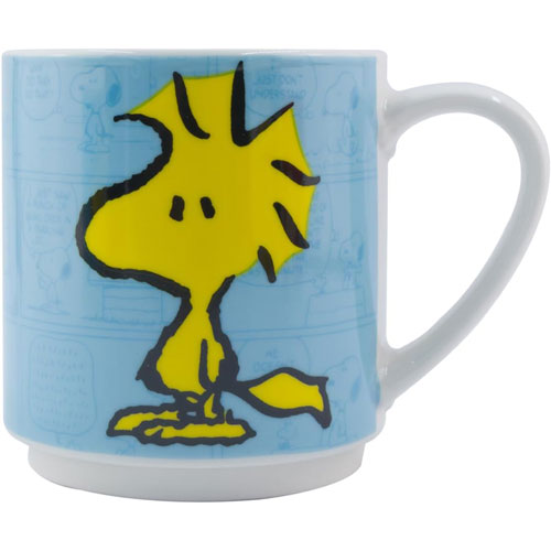 Fun Kids Tarro: Charlie Brown - Juego De 4 Tarros Apilables De Porcelana - Snoopy 330 Ml Hot on Sale