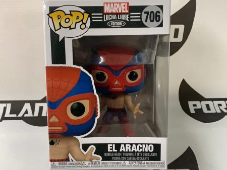 Funko POP! Marvel Lucha Libre El Aracno #706 Supply