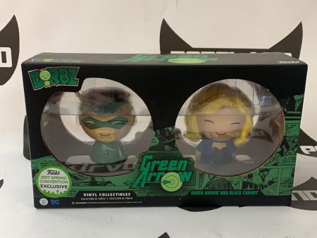 Funko Dorbz Green Arrow and Black Canary 2017 Spring Con Exclusive Supply