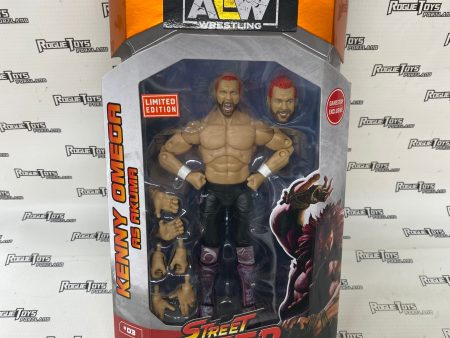 AEW Street Fighter Kenny Omega As Akuma GameStop Exclusive For Discount