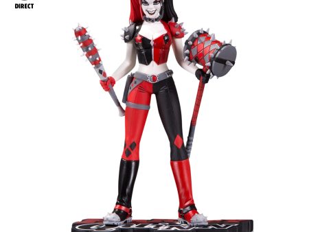 DC Direct Harley Quinn Red White and Black Statue by Amanda Conner Statue (Limited Edition 5,000pcs) - McFarlane Toys *SALE* Online