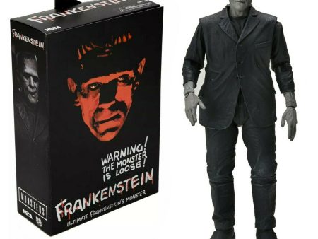 Universal Monsters Ultimate Frankenstein’s Monster 6  Inch Action Figure (Black & White Version) - NECA Cheap