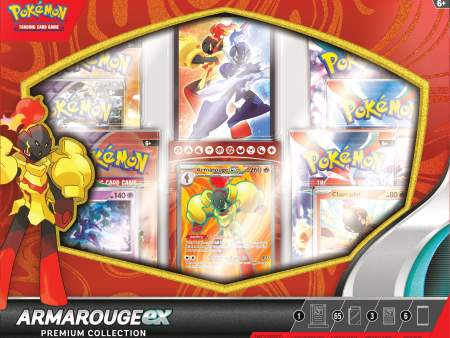 Pokemon TCG: Armarouge Ex Box Premium Collection En Ingles Hot on Sale