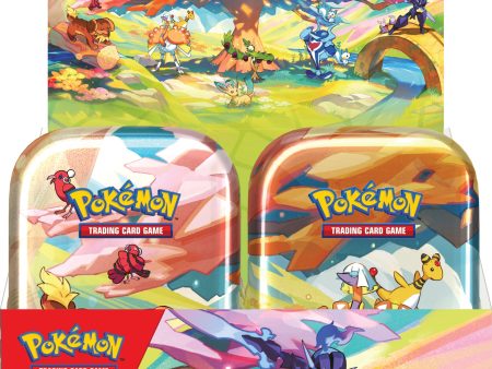 Pokemon TCG Scarlet & Violet: Vibrant Paldea - Mini Tin En Ingles For Discount