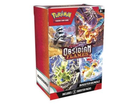 Pokemon TCG Scarlet & Violet: Obsidian Flames - Booster Bundle 6 Pack En Ingles Supply