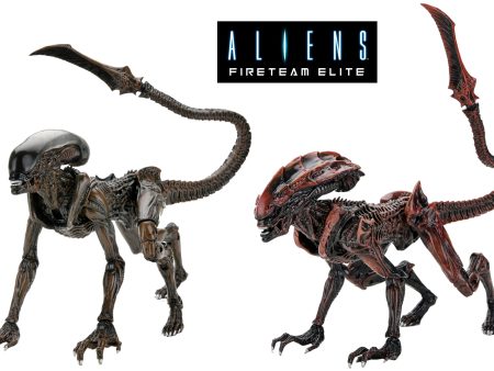 Aliens: Fireteam Elite (Set of 2) Prowler & Runner Alien 7″ Scale Action Figures - NECA Cheap