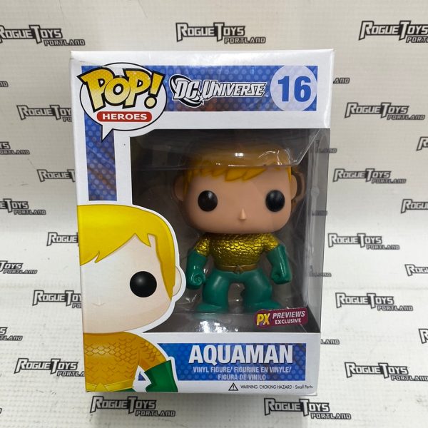 Funko POP! Heroes DC Universe Aquaman #16 PX Exclusive Discount