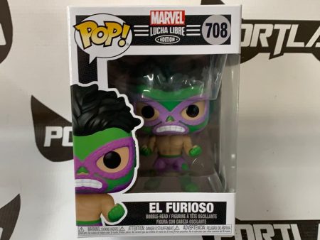 Funko POP! Marvel Lucha Libre El Furioso #708 Sale