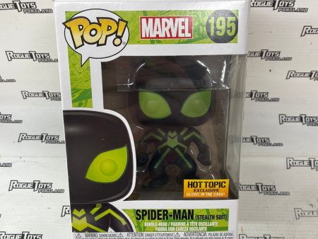 Funko POP! Marvel Spider-Man (Stealth Suit) #195 Hot Topic Online