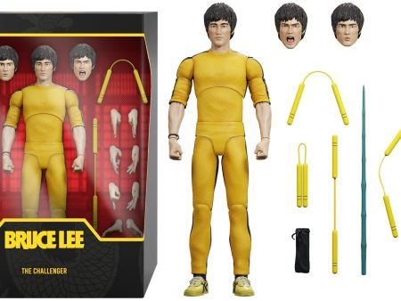 Bruce Lee ULTIMATES! Wave 1 - Bruce [The Challenger] 7  Inch Action Figure - Super7 on Sale