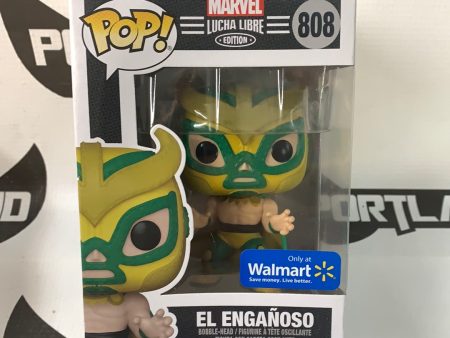 Funko POP! Marvel Lucha Libre El Engañoso #808 Walmart Exclusive Discount