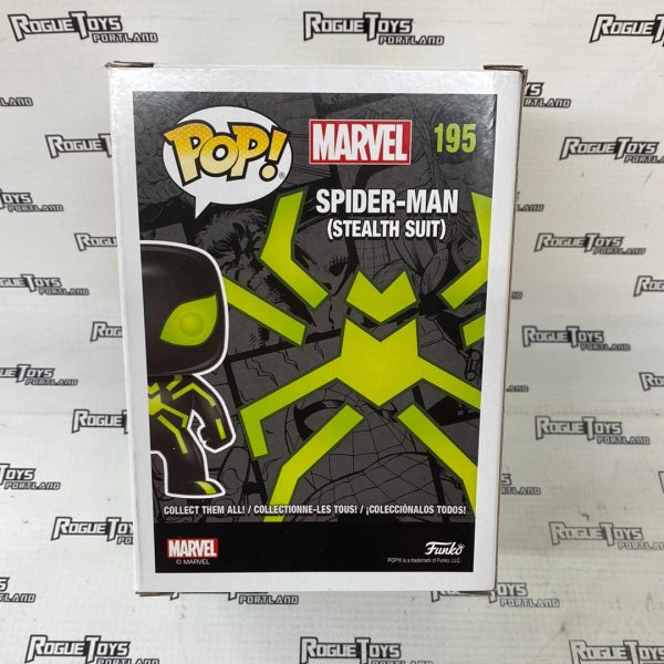 Funko POP! Marvel Spider-Man (Stealth Suit) #195 Hot Topic Online