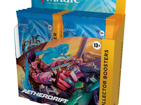 Magic The Gathering: Aetherdrift - Collector Booster En Ingles Display Hot on Sale