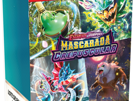 Pokemon TCG Escarlata y Purpura: Mascarada Crepuscular - Booster Bundle 6 Pack En Español Online