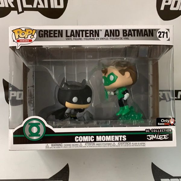 Funko POP! Heroes DC Collection Green Lantern and Batman #271 GameStop Exclusive Online Sale