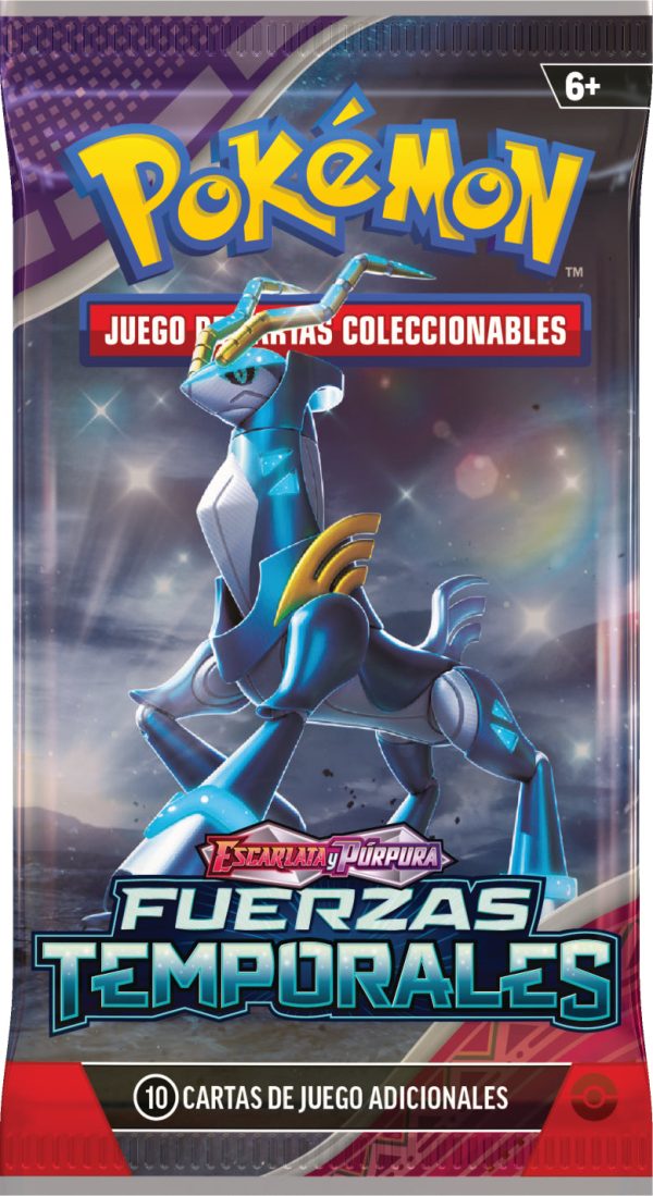 Pokemon TCG Escarlata y Purpura: Fuerzas Temporales - Booster En Español Sale