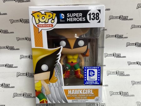 Funko POP! Heroes Superman Heroes Hawkgirl #138 DC Comics Legion of Collectors Exclusive Hot on Sale