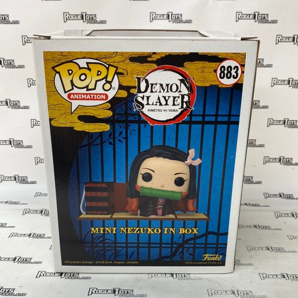 Funko POP! Animation Demon Slayer Mini Nezuko in Box #883 Box Lunch Exclusive on Sale