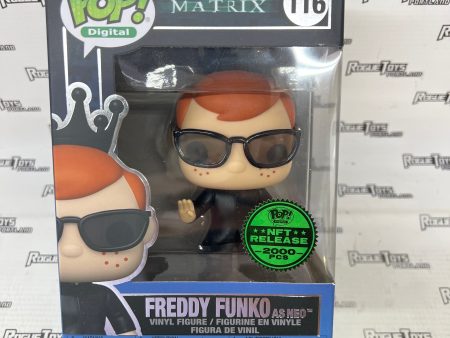 Funko POP! Digital The Matrix Freddy Funko as Neo (NFT Release) For Discount