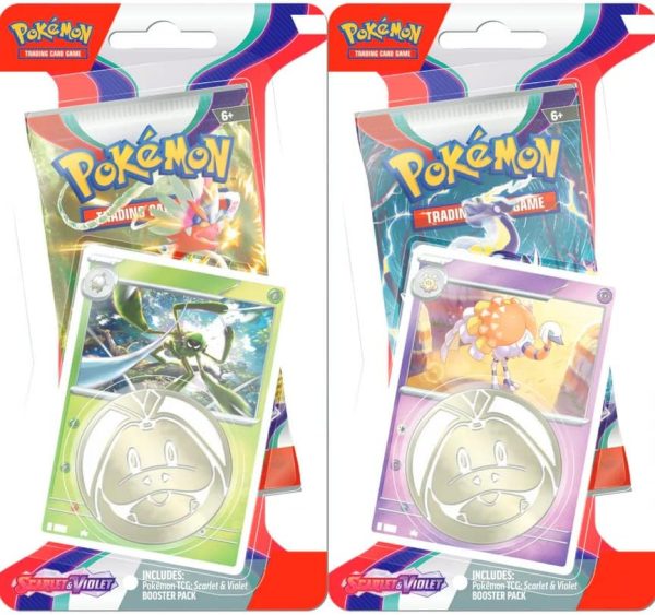 Pokemon TCG Scarlet & Violet: Checklane Blister Espathra O Spidops En Ingles Online