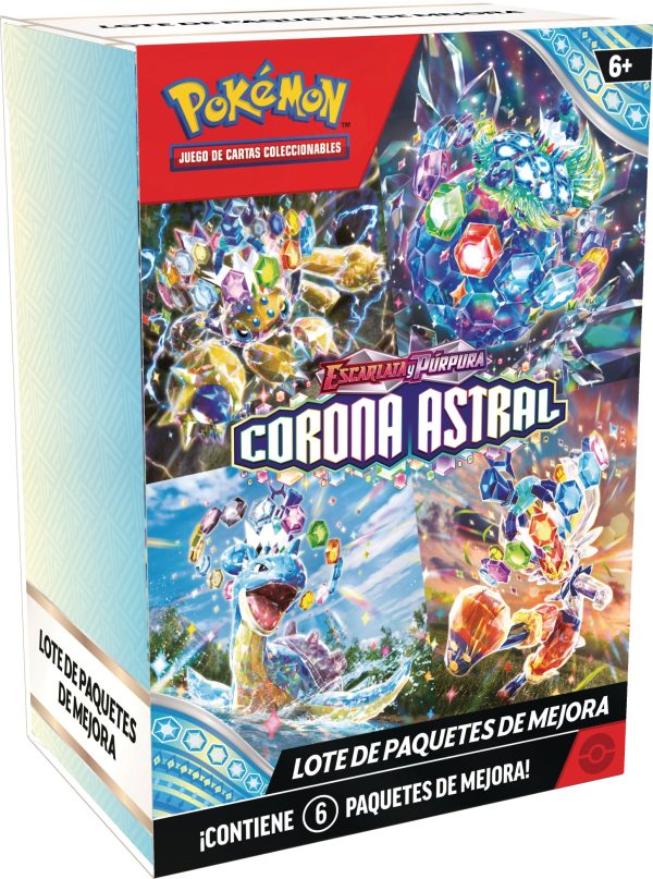 Pokemon TCG Escarlata y Purpura: Corona Astral - Booster Bundle 6 Pack En Español Online now