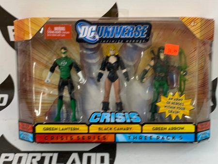 DC Universe Infinite Heroes Crisis Green Lantern, Black Canary, Green Arrow Hot on Sale