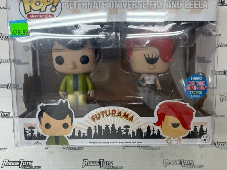 Funko POP! Animation Futurama Alt Fry & Leela (NYCC Excl) 1 of 750 Discount