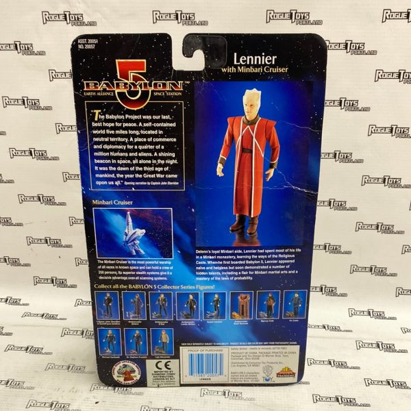 Babylon 5 Lennier with Minbari Cruiser - Red Robe(Previews Exclusive) Hot on Sale