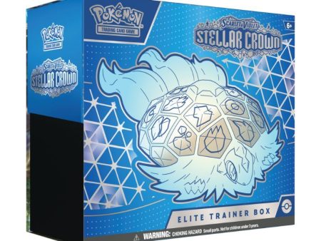 Pokemon TCG Scarlet & Violet: Stellar Crown - Elite Trainer Box Terapagos En Ingles Online