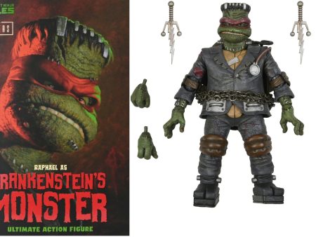 Universal Monsters x Teenage Mutant Ninja Turtles Ultimate Raphael as Frankenstein’s Monster 7” Scale Action Figure - NECA Sale